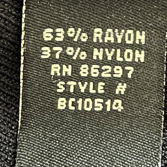 BCBGMAXAZRIA Large  Black Beaded Button Front Dressy Cardigan Sweater SIZE LARGE - Picture 8 of 9